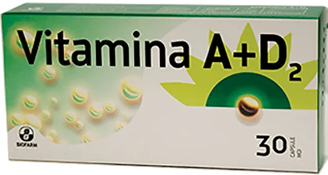 VITAMINA A + D2 30 CAPSULE MOI