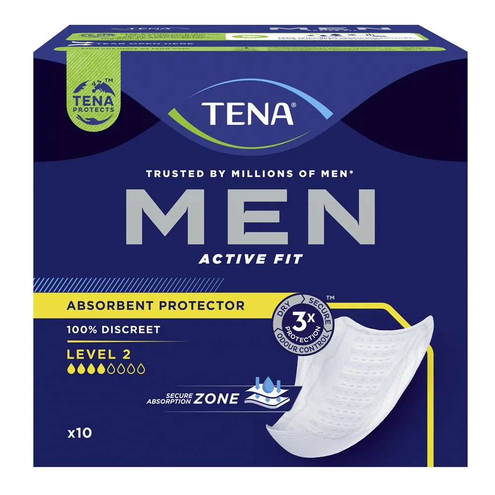 Protectie absorbanta Men Level 2 (750796), 10 bucati, Tena