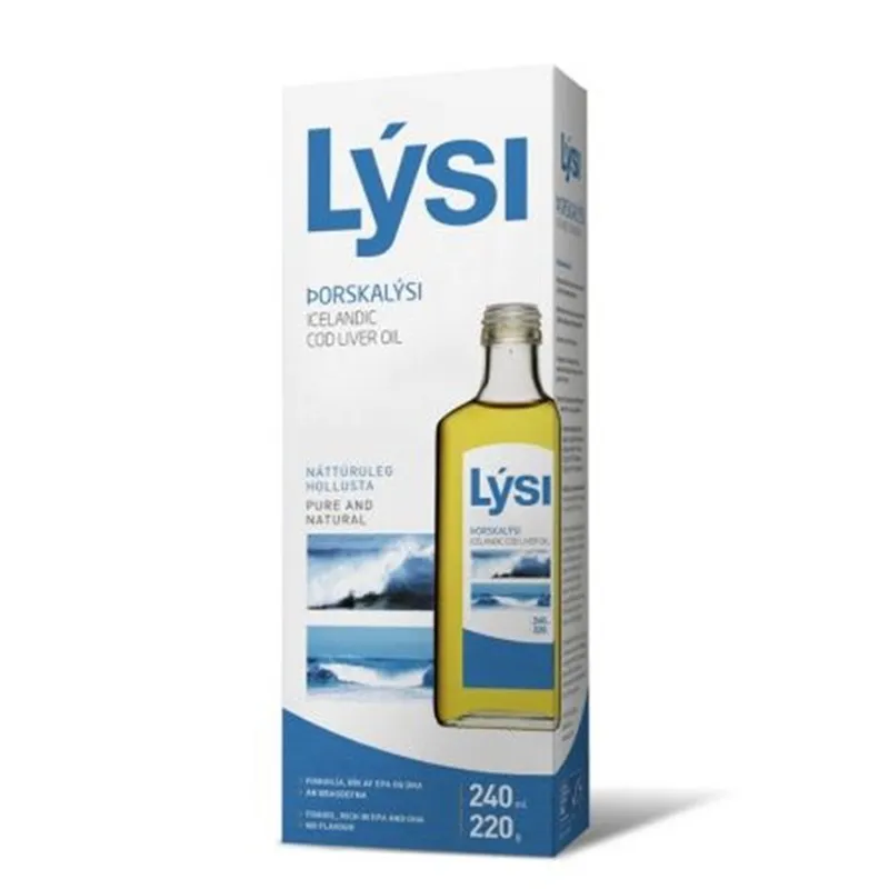 Ulei de ficat de cod, 240 ml, Lysi