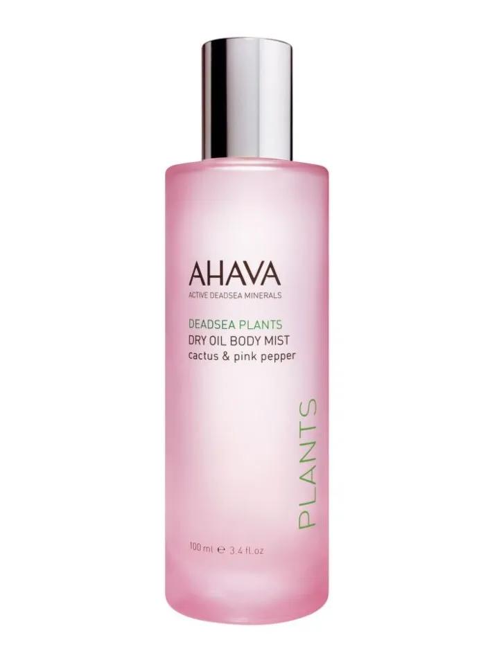 AHAVA MINERAL ULEI USCAT PENTRU CORP CU FLORI DE CACTUS SI PIPER ROZ 100ML