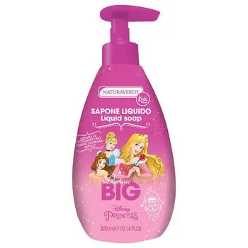 Sapun lichid cu albastrele Princess Disney, 300ml, Naturaverde