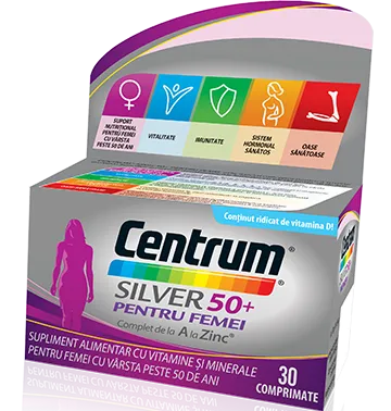 Centrum Silver 50+ pentru femei x 30cp