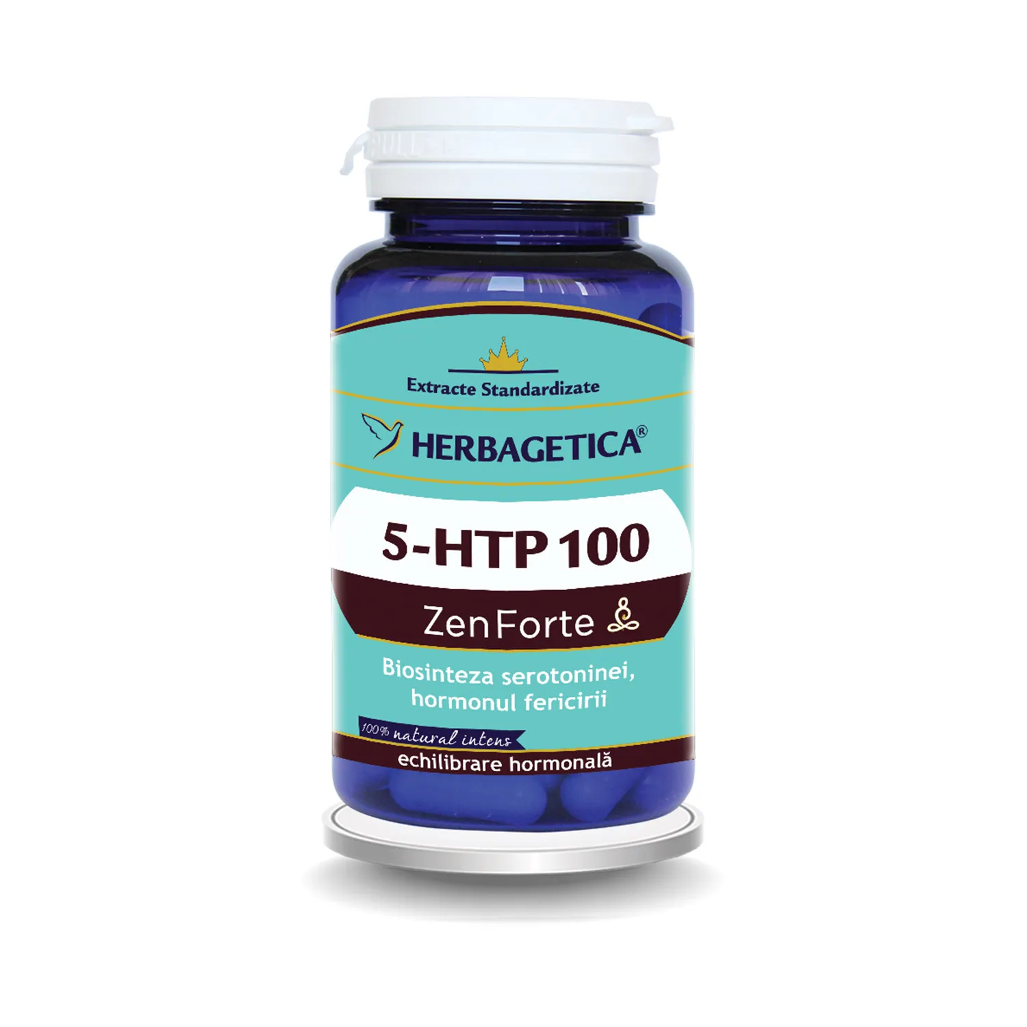 HERBAGETICA 5-HTP 100 Zen forte x 30cps