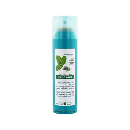 Sampon uscat cu extract de menta acvatica, 150 ml, Klorane