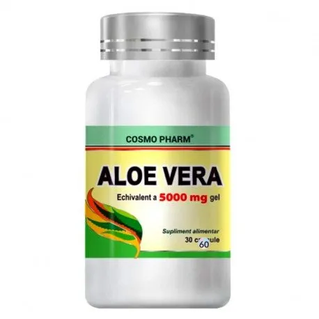 Cosmo Aloe Vera extract 25 mg, 30 capsule