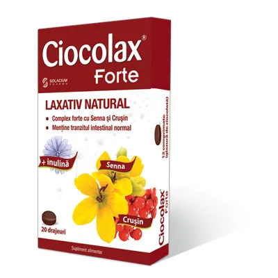 LABORMED CIOCOLAX FORTE 20 DRAJEURI