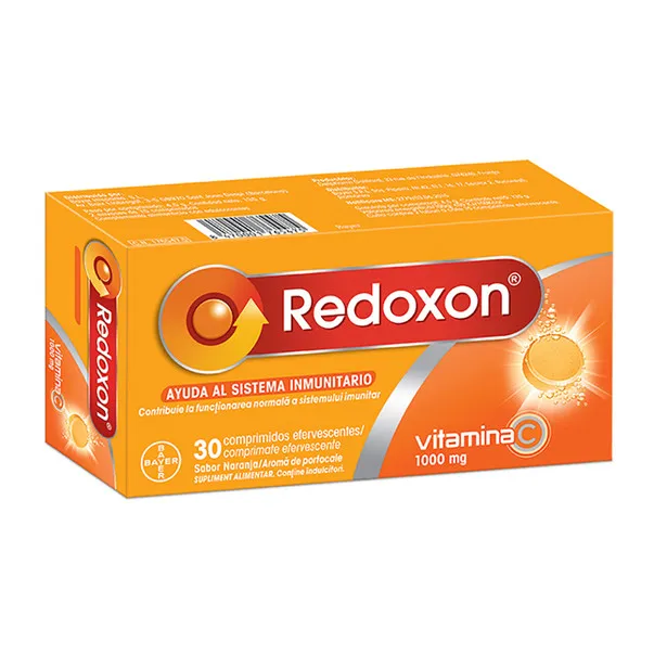 REDOXON VITAMINA C PORTOCALA 30 COMPRIMATE EFERVESCENTE