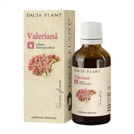 Dacia Plant - Tinctura de valeriana, 50 ml