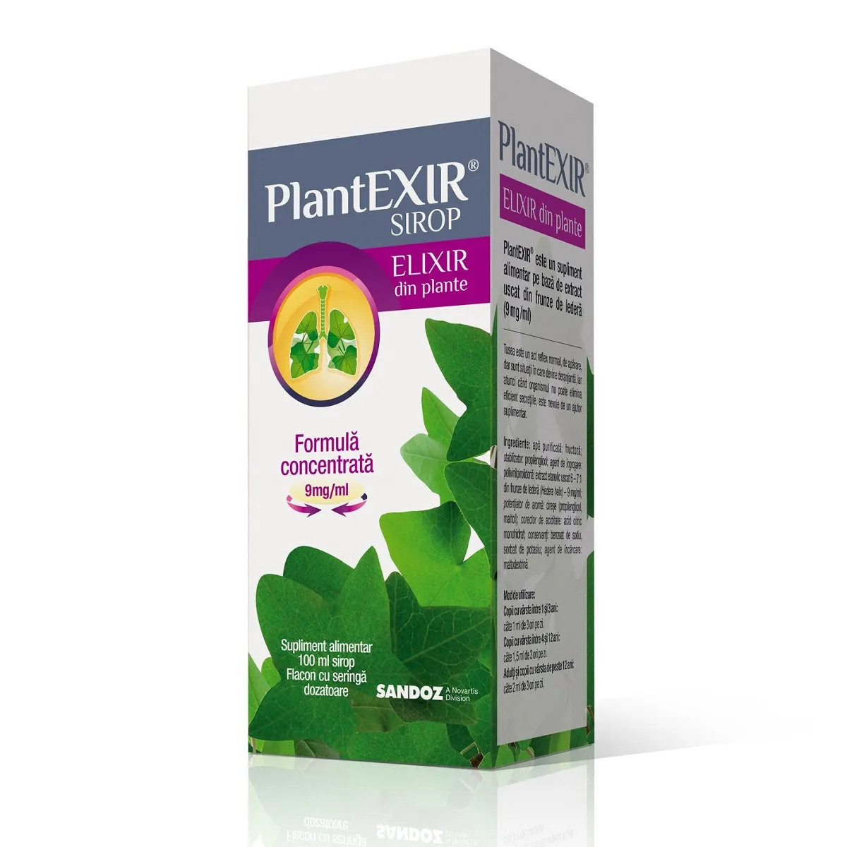 Plantexir-sirop x 100ml-Sandoz RO