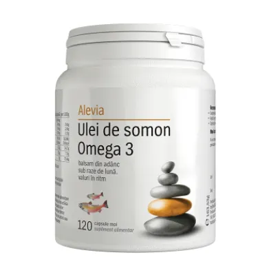 Ulei de somon Omega 120cps (Alevia)