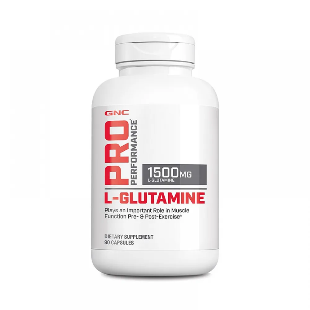 L-Glutamina 1500 mg (90 capsule), GNC Pro Performance