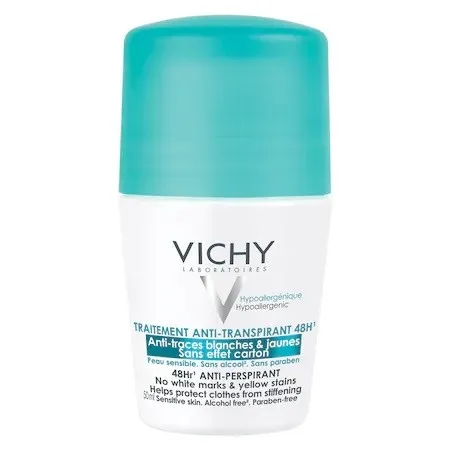 VICHY TRATAMENT ROLL-ON ANTIPERSPIRANT ANTI-URME EFICACITATE 48H X 50ML