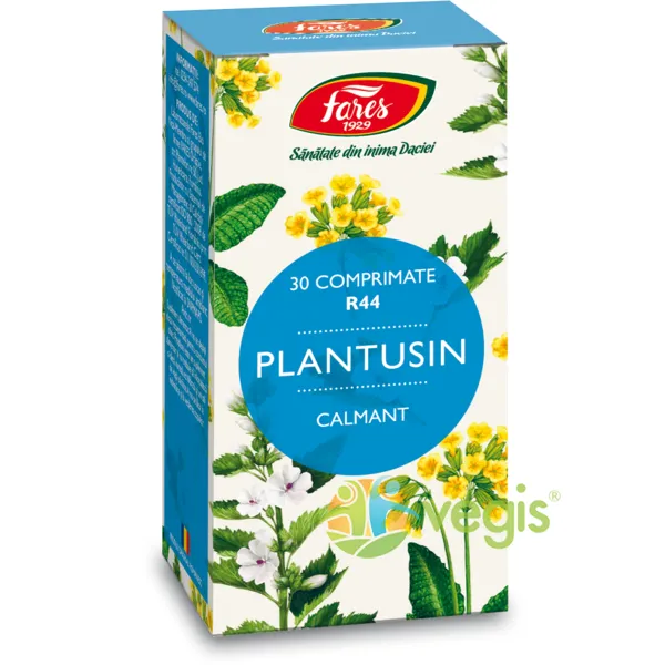 Plantusin Calmant x 30 comprimate (Fares)