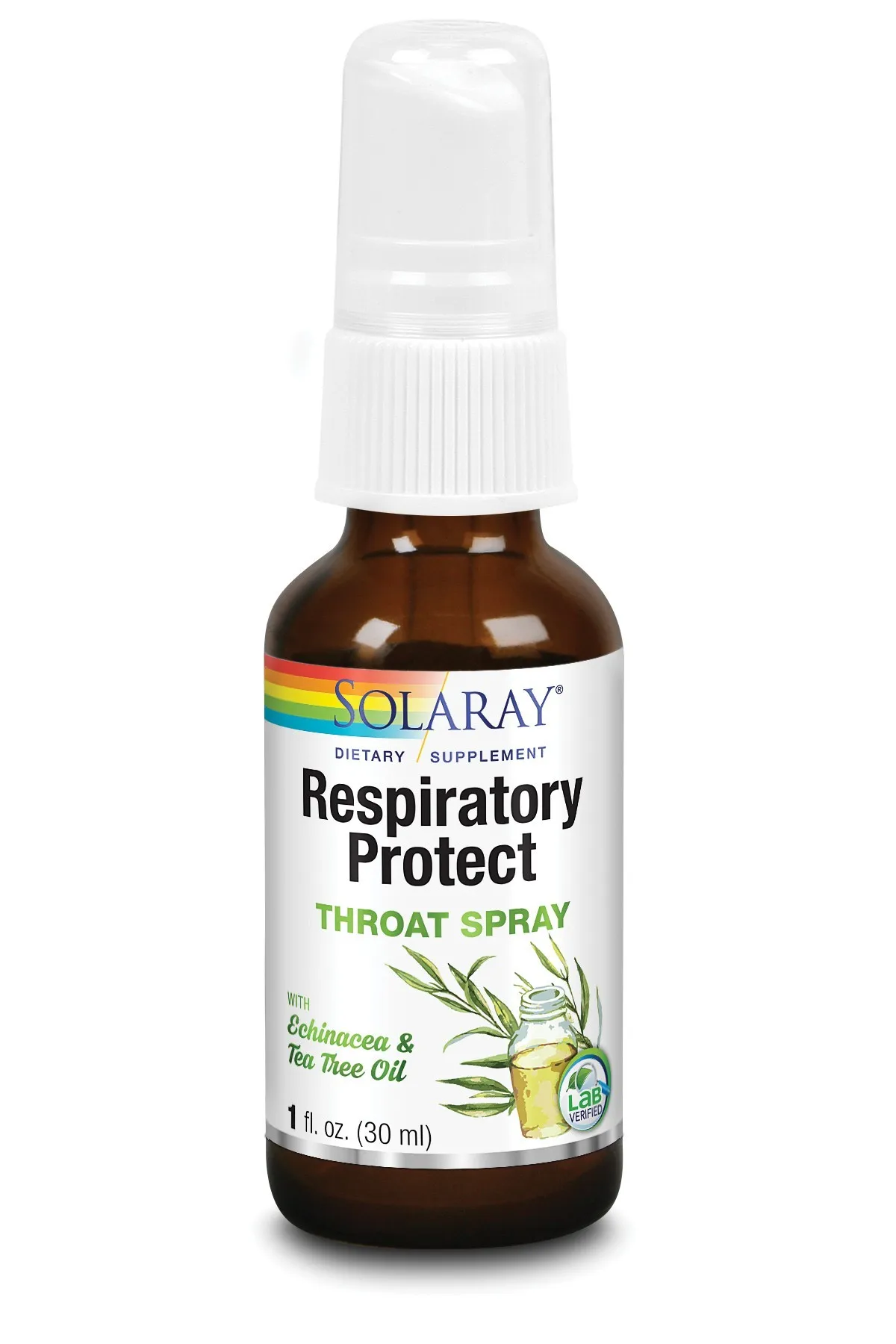 SECOM Respiratory Protect Throat Spray adulti, 30 ml, Solaray