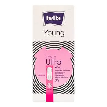 Absorbante neparfumate Young Pink, 20 bucati, Bella