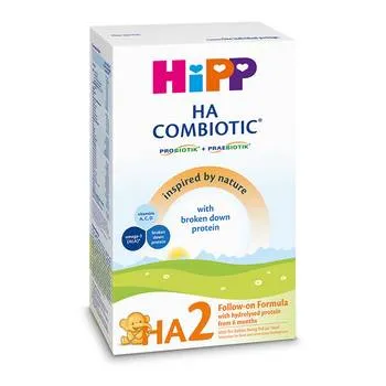 Lapte praf HA 2 Combiotic, 350g, HiPP