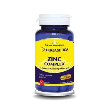 Zinc Complex, 60 capsule, Herbagetica