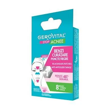Gerovital Plant Stop Acnee Benzi Curatare Puncte Negre