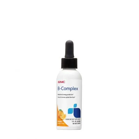 B-COMPLEX Lichid aroma de portocala (705831), 60 ml, GNC