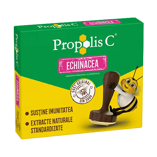 Propolis C Echinacea, 20 comprimate, Fiterman Pharma