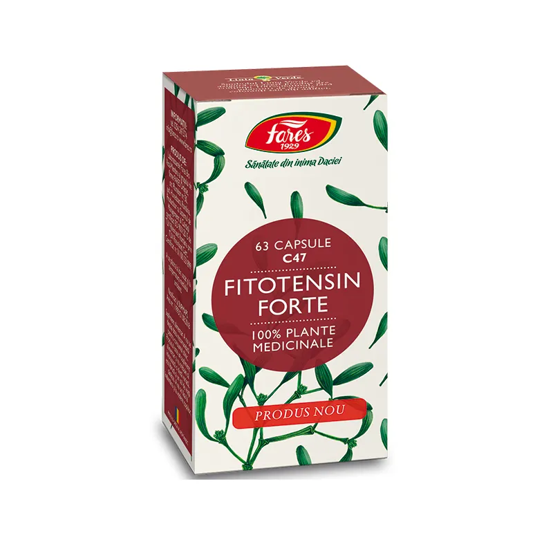 Fitotensin forte x 63 capsule (Fares)