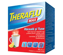 THERAFLU MAX RACEALA SI TUSE 10PLICURI