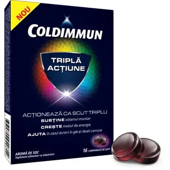 Supliment alimentar ColdImmun, 16 comprimate, Perrigo