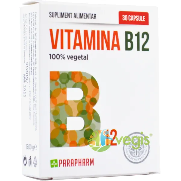 Vitamina B12 x 30 capsule (Parapharm)
