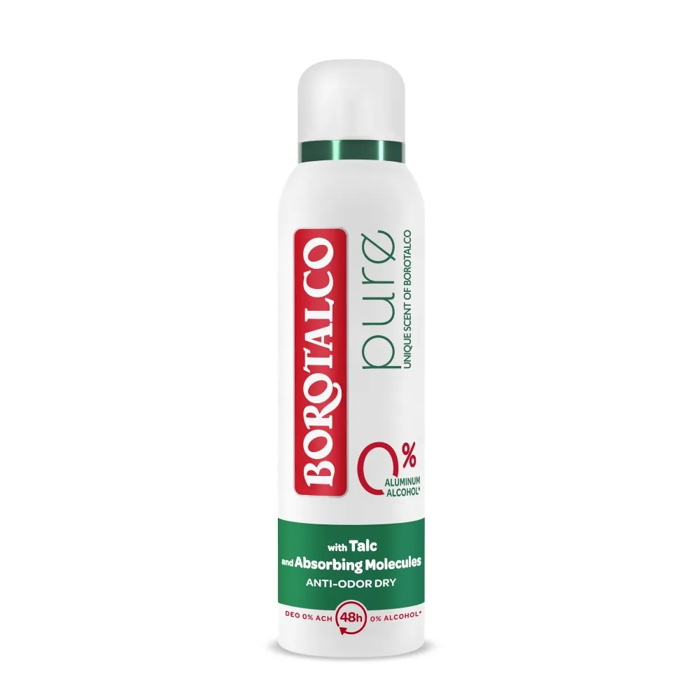 Deodorant spray Pure Original, 150 ml, Borotalco