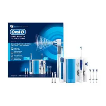 Set Irigator bucal si periuta de dinti electrica PRO 2 2000 Cross Action, 1 set, Oral-B