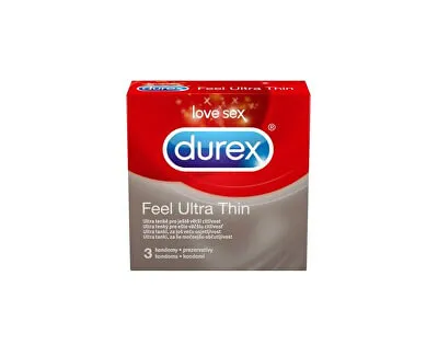 DUREX Prezervative Feel Thin, 6 bucati