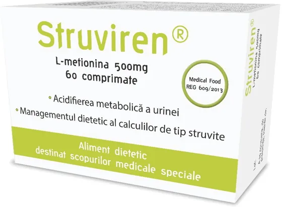 Struviren 500mg x 60cp +14benzi PH