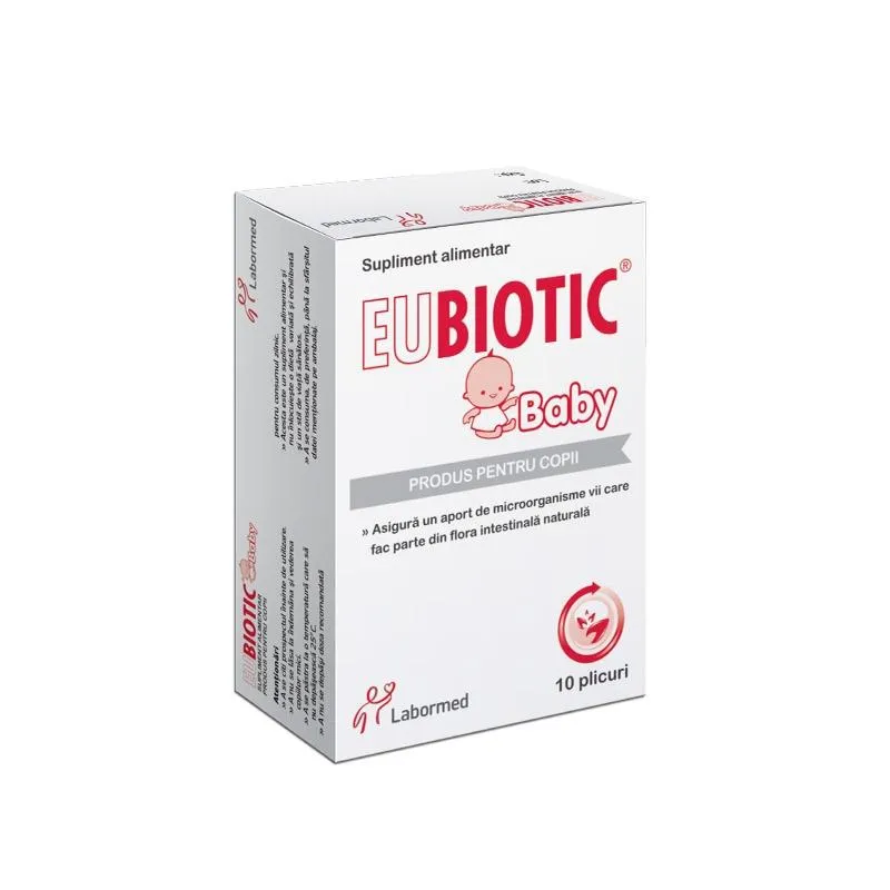 EUBIOTIC BABY X 10 PLICURI