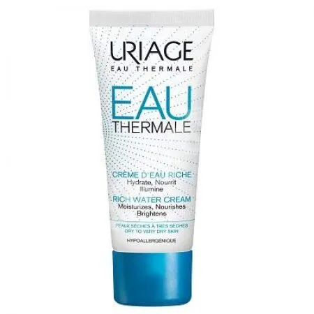 Crema cu textura bogata pentru hidratarea tenului normal cu tendinta de uscare, 40 ml, Uriage