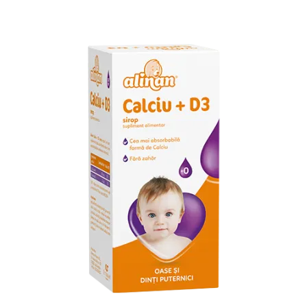 Alinan Calciu + D3 x 150ml