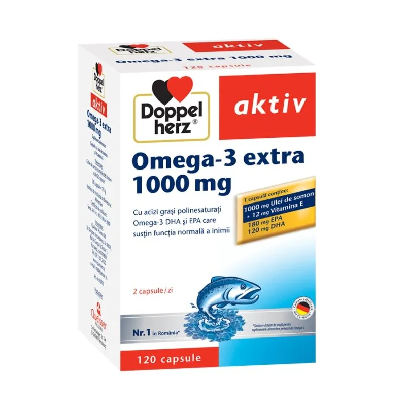 DOPPELHERZ-OMEGA 3 1000MG X 120 CP