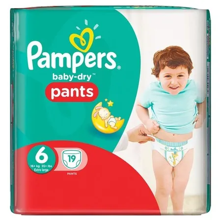 PAMPERS 6 Pants Active baby 16Kg x 19buc