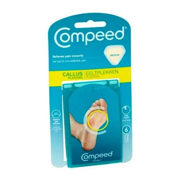 Compeed Plasturi bataturi superficiale medii talpa x 6 bucati