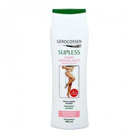 Crema remodelanta anticelulita Supless, 400 ml, Gerocossen