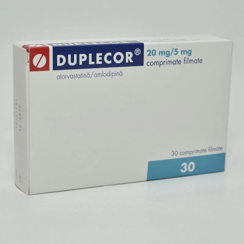 DUPLECOR 20 mg/5 mg x 30 COMPR. FILM. 20mg/5mg GEDEON RICHTER ROMAN