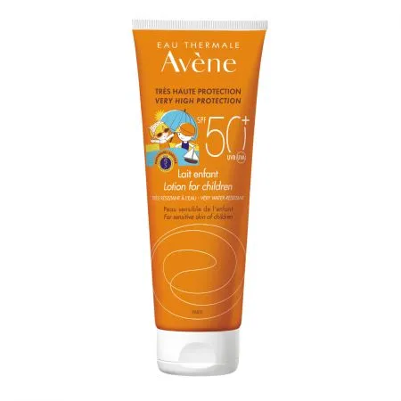 Lapte protectie solara cu SPF50+ pentru copii, 100 ml, Avene
