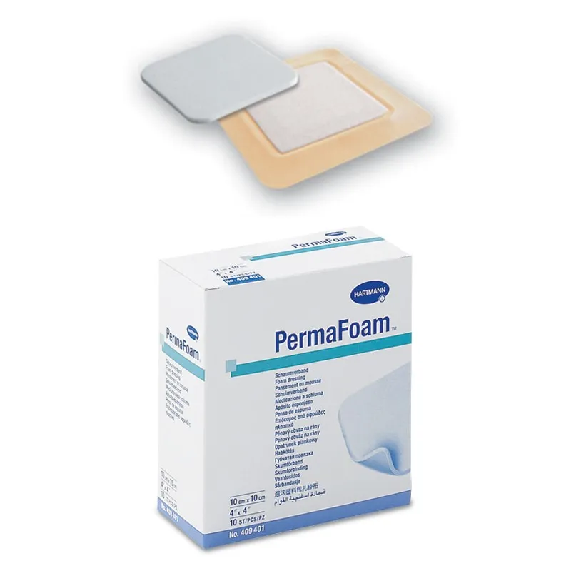 HARTMANN PermaFoam Pansament din spuma, 15cm x 15cm, 5 bucati