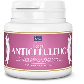 Lipogel anticelulitic Q4U, 500ml, Tis Farmaceutic