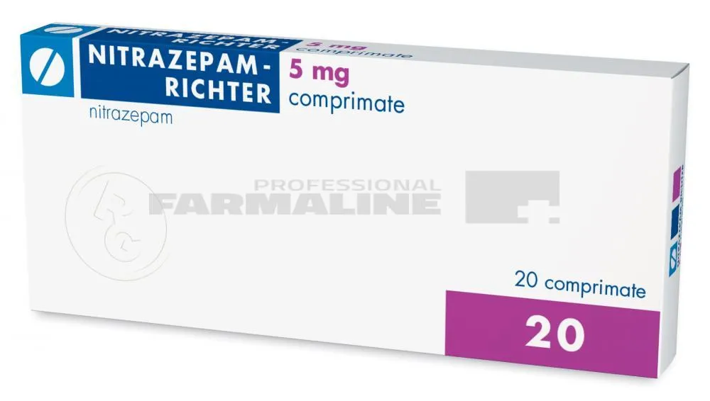 NITRAZEPAM   RICHTER 5 mg x 20