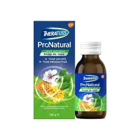 Theratuss ProNatural sirop de tuse, 128g