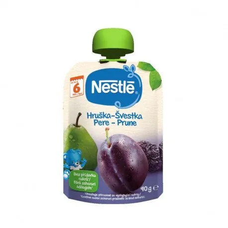 Nestle Piure prune, pere, 90g