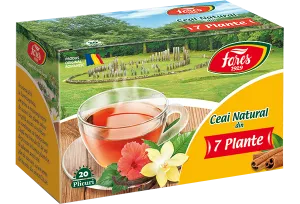 Ceai natural 7 plante x 20dz (Fares)