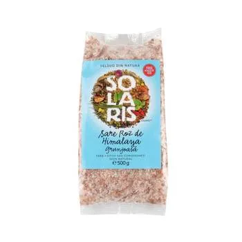 Sare roz de Himayala grunjoasa, 500g, Solaris