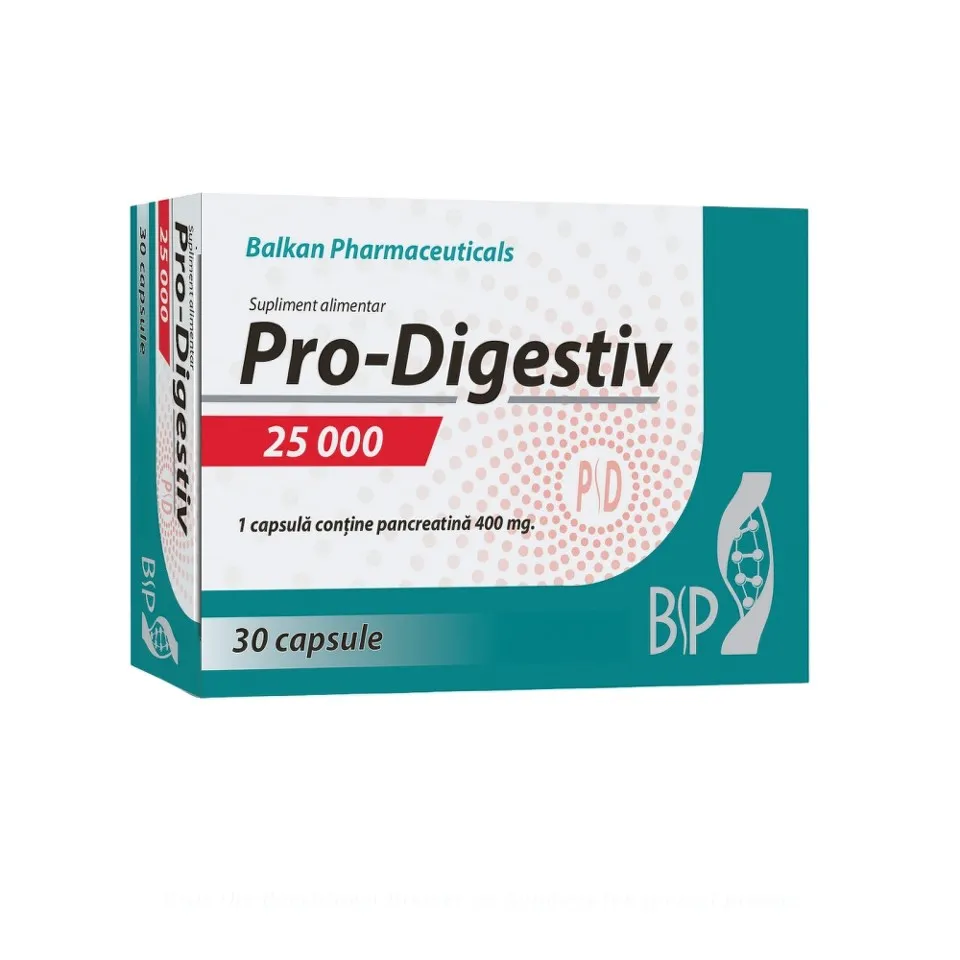 ESVIDA PRO DIGESTIV 25000UI X 30 CAPSULE