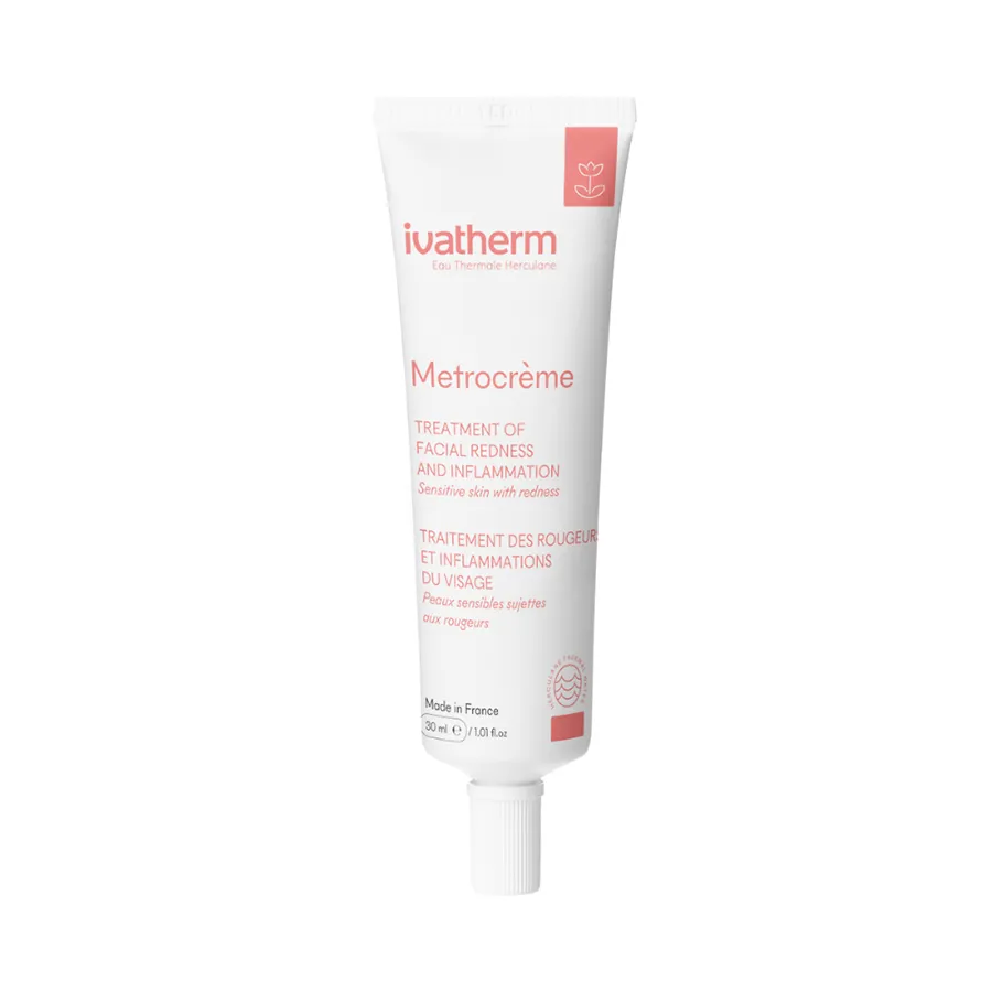 IVATHERM METROCRÈME tratamentul rosetei cutanate si al inflamatiei fetei